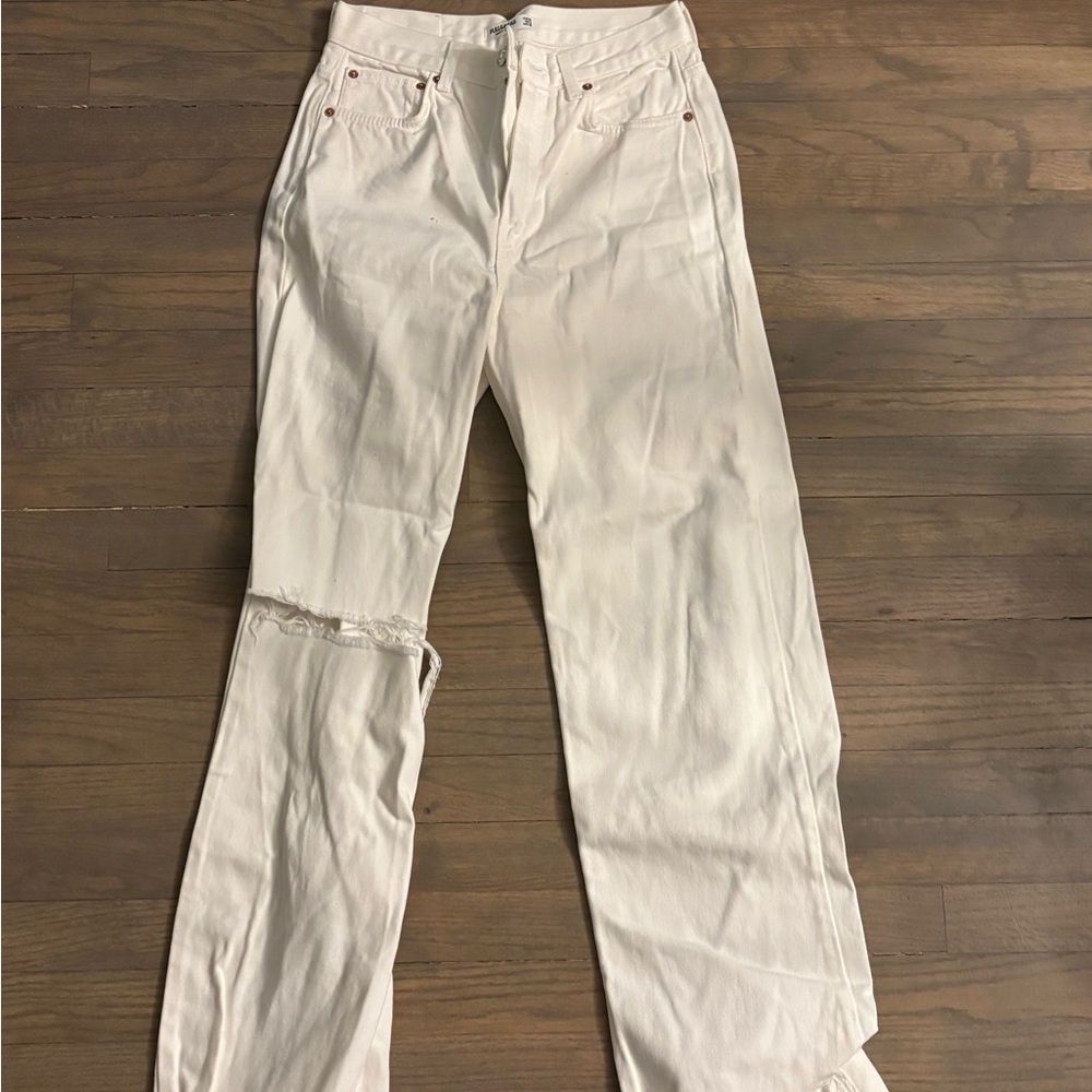 Pull&Bear White Denim Jeans